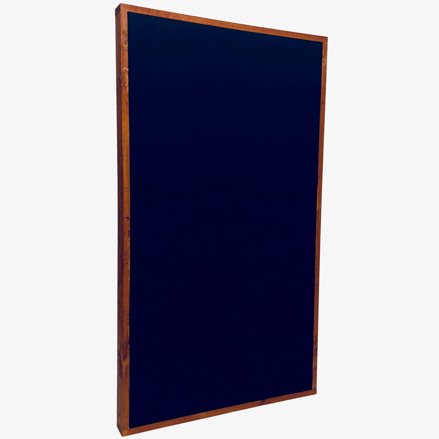 ACOUSTIC PANEL - NAVY BLUE & GUNSTOCK FRAMED