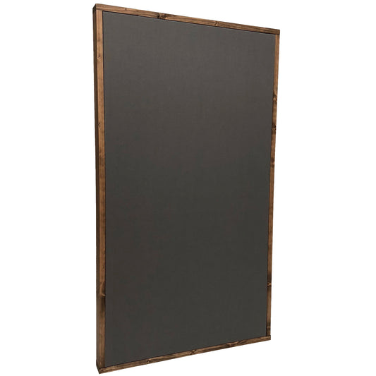 ACOUSTIC PANEL - STEEL GREY & SPECIAL WALNUT FRAMED