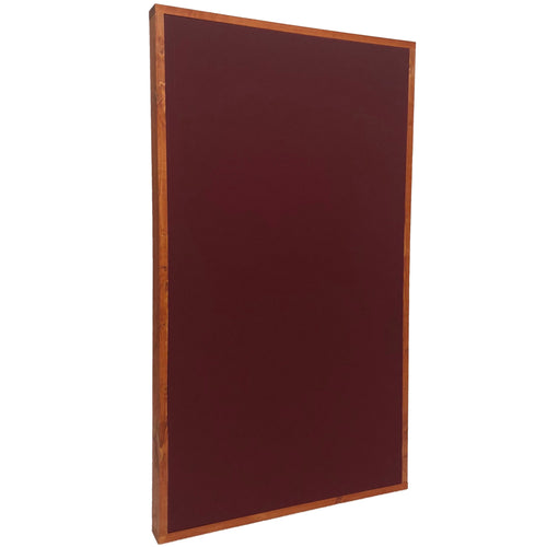 ACOUSTIC PANEL - WINE & GUNSTOCK FRAMED