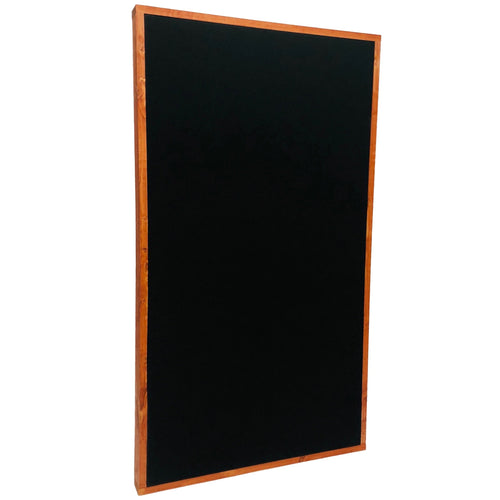 ACOUSTIC PANEL - BLACK & GUNSTOCK FRAMED